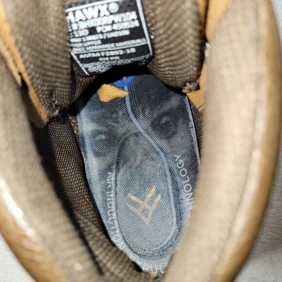 Hawx Boots Mens Sz 13 D Brown Enduro Comp Toe Gorpcore Workwear Leather Shoes main image 10